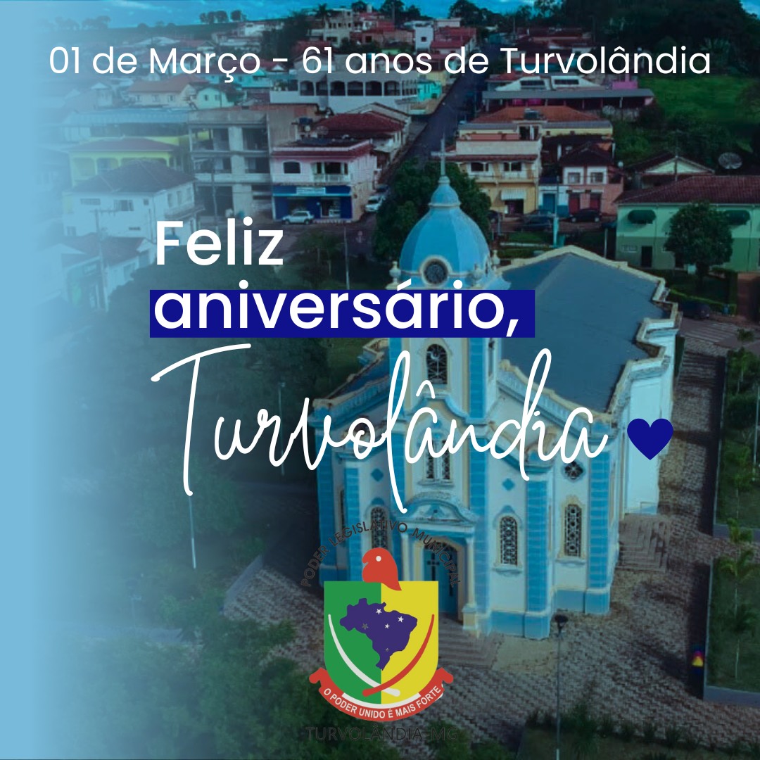 Imagem da notícia: Parabéns Turvolândia.