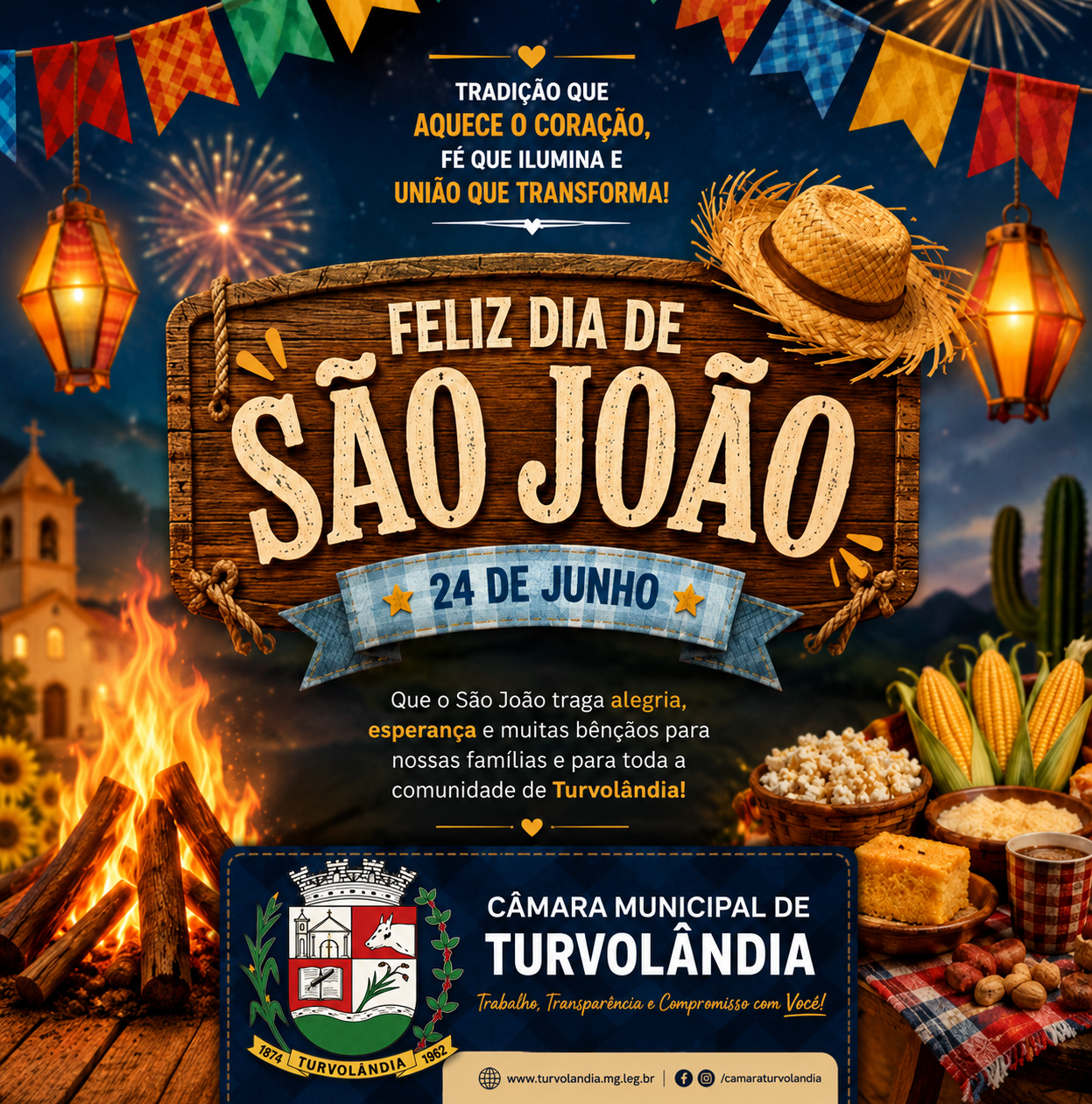 Imagem principal da notícia 24 de Junho - Dia de São João 