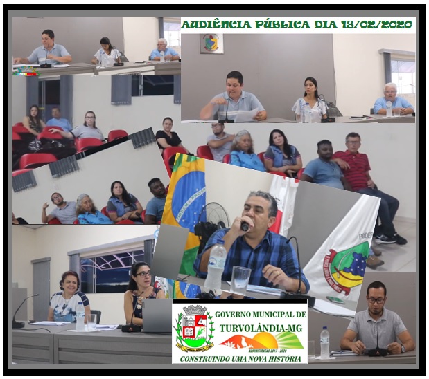 Imagem da notícia: AUDIÊNCIA PUBLICA DIA 18 DE FEVEREIRO DE 2020