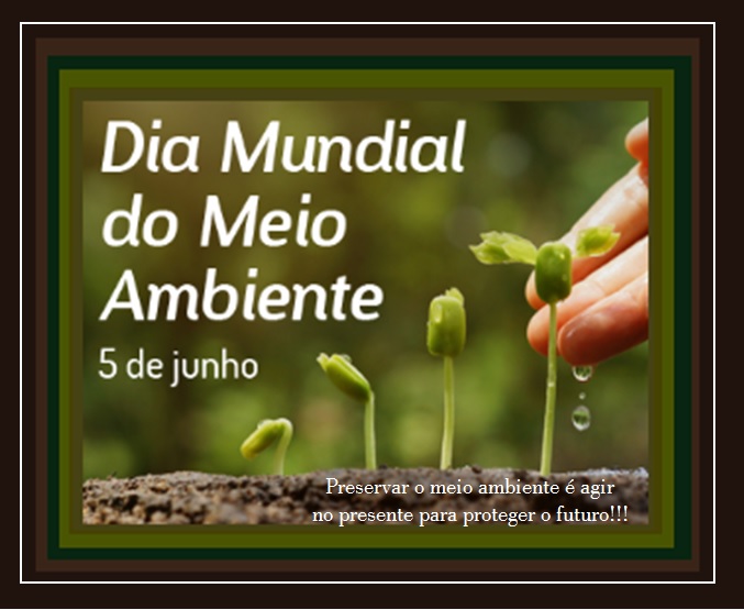 Imagem da notícia: 05 de Junho DIA DO MEIO AMBIENTE