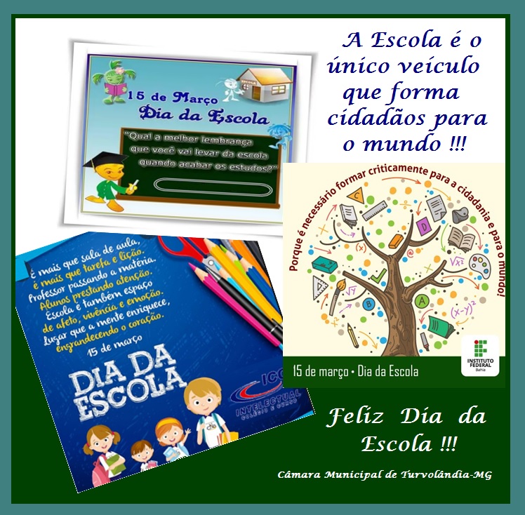 Imagem da notícia: DIA DA ESCOLA