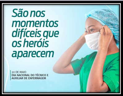 Imagem da notícia: 20 DE MAIO - DIA DO TÉCNICO E AUXILIAR DE ENFERMAGEM