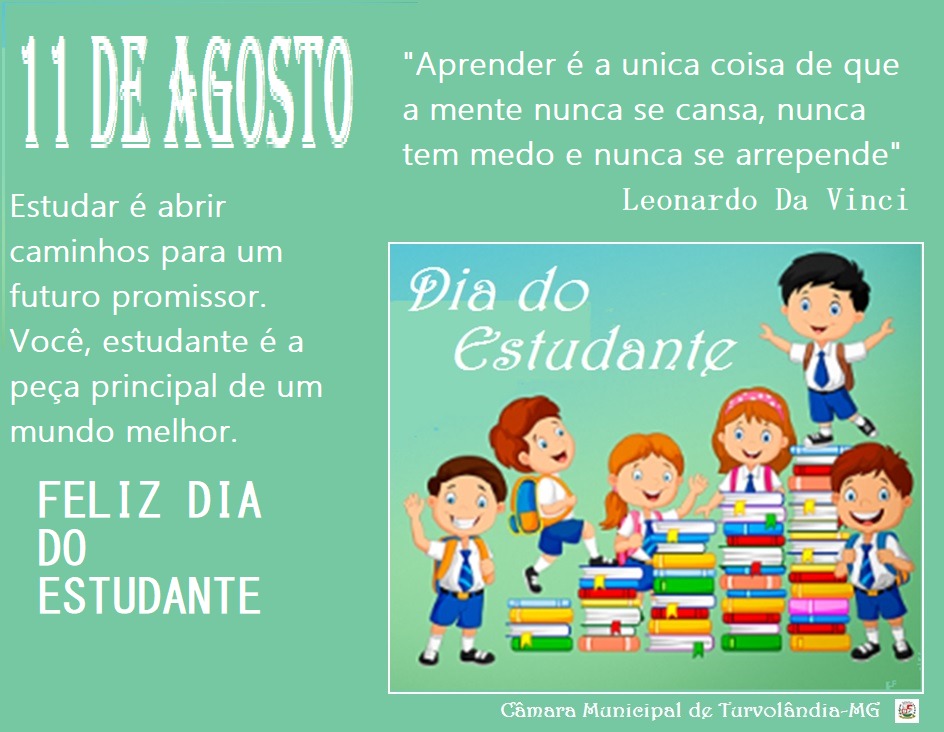 Imagem da notícia: Dia do Estudante