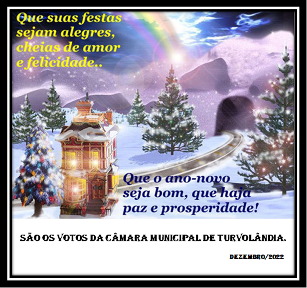 Imagem da notícia: CÂMARA MUNICIPAL DESEJA UM PRÓSPERO ANO NOVO.