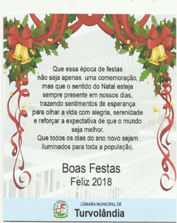 Feliz Natal e um Próspero Ano Novo!!! — Câmara Municipal de